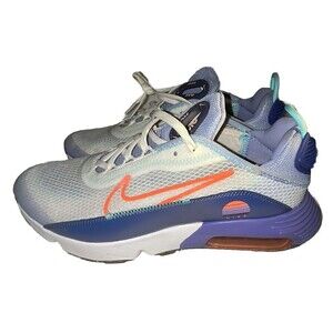 NIKE AIR MAX 2090 Mango White Youth US 7Y Big Girls Shoes Sneakers school wear